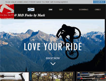 Tablet Screenshot of mtbforksbymark.com